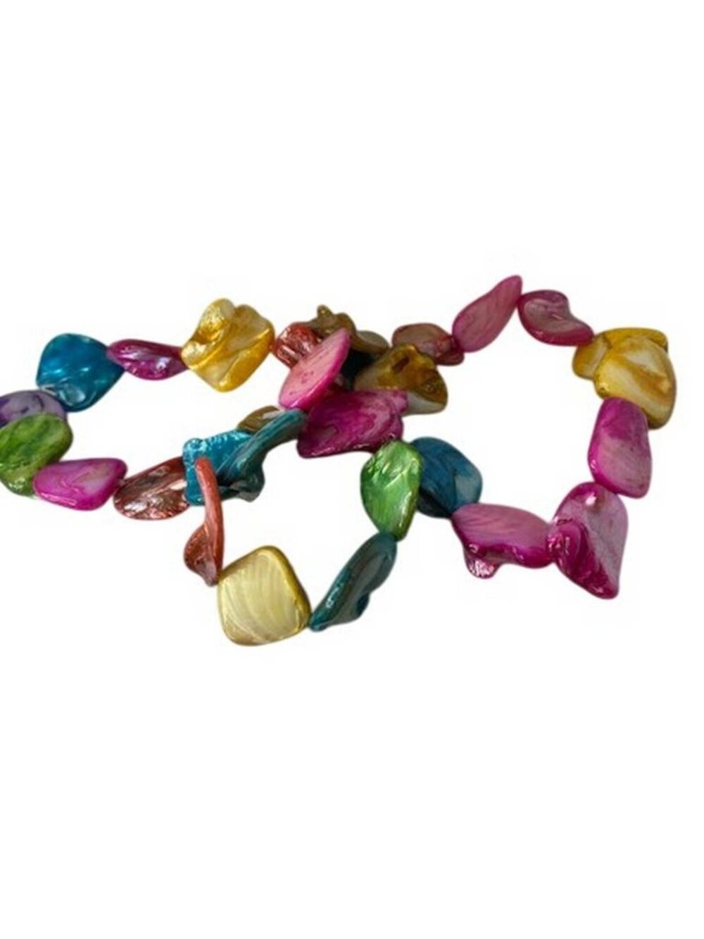 Bijoux Bar 3 Piece Shell Pearl Bracelets